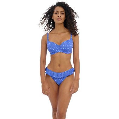 Color azul Braga de bikini Italiana Jewel Cove de Freya estampado