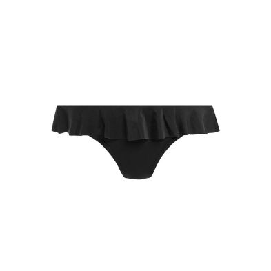 color negro Braga de bikini Italiana Jewel Cove de Freya liso detalle 