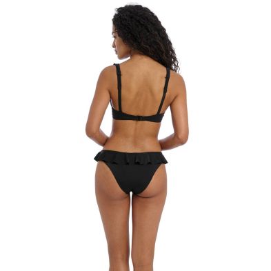 color negro Braga de bikini Italiana Jewel Cove de Freya liso detalle mujer moderna