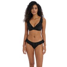 color negro Braga de bikini Italiana Jewel Cove de Freya liso gran capacidad 