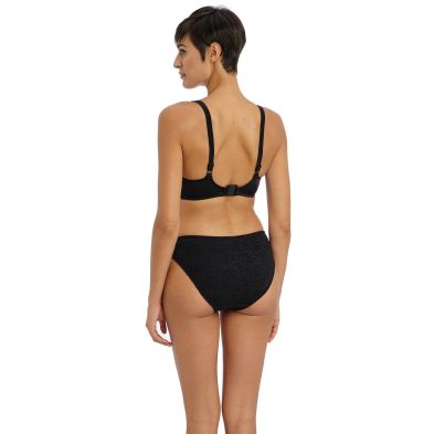Top de bikini plunge BLK Ibiza Waves trasera