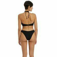 Braga de baño BLK de pierna alta Ibiza Waves de Freya trasera cuello
