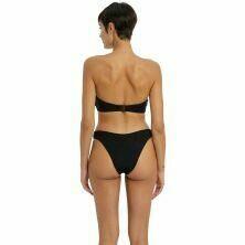 Braga de baño BLK de pierna alta Ibiza Waves de Freya trasera