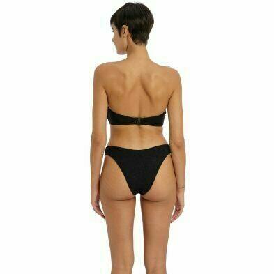 Braga de baño BLK de pierna alta Ibiza Waves de Freya trasera