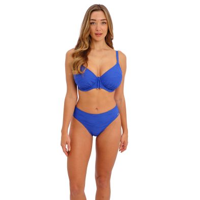 Braga de baño azul tiro medio Beach Waves de Fantasie delante