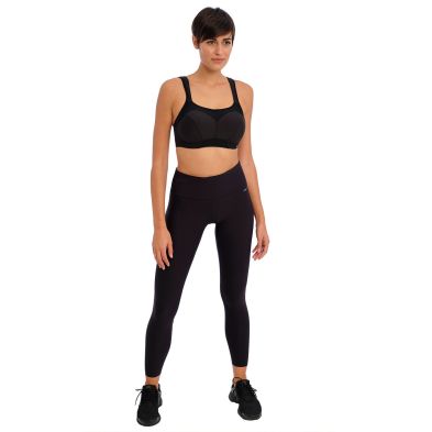 Sujetador deportivo negro High Octane Freya Active delante