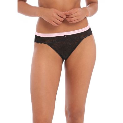 tanga brasileño negro Offbeat de Freya