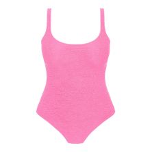 Bañador con aros rosa Ibiza Waves de Freya frontal