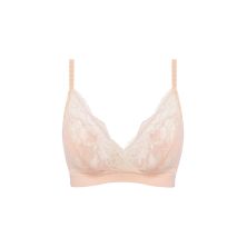 Bralette rosa perla Florilege de Wacoal frontal