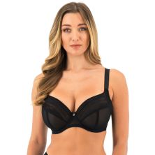 Sujetador plunge negro Devote de Fantasie