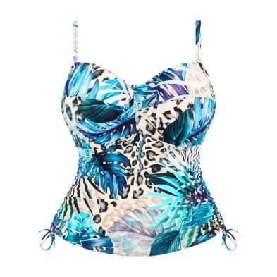 Top de tankini Kabini Oasis Aegean de Fantasie frontal