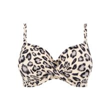 Top de bikini full cup Kabini Oasis Snow Leopard de Fantasie espalda