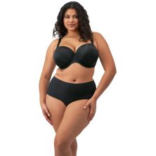 Braga alta negra talla grande Smoothease Fantasie delante