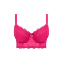 Sujetador longline bra fucsia Fancies de Freya frontal