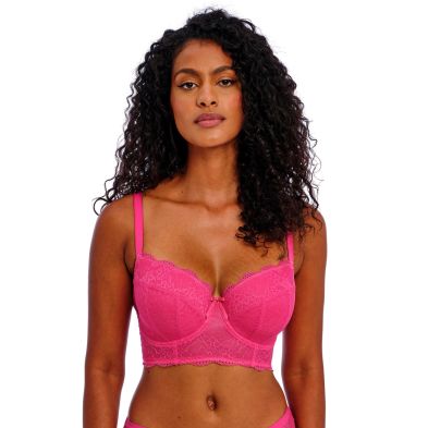 Sujetador longline bra fucsia Fancies de Freya