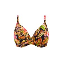 Top de bikini plunge Tiger Valley de Elomi