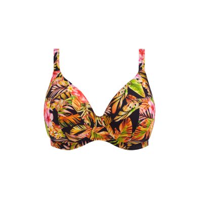 Top de bikini plunge Tiger Valley de Elomi