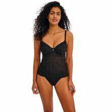 Top de tankini negro Nomad Nights de Freya delante