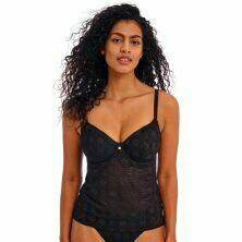 Top de tankini negro Nomad Nights de Freya