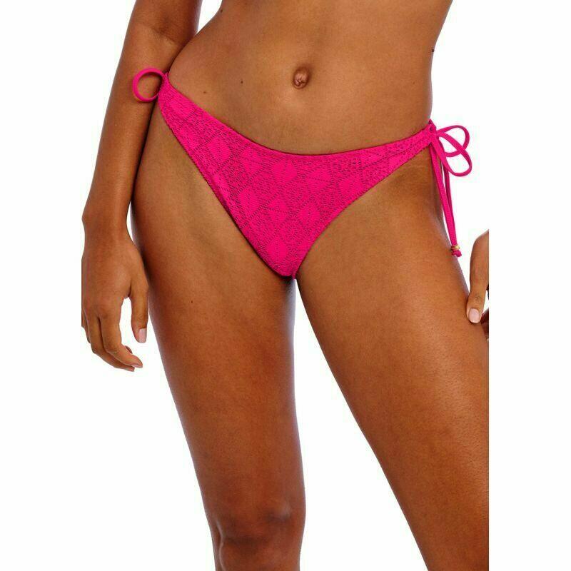 braga de baño anudada fucsia nomad freya
