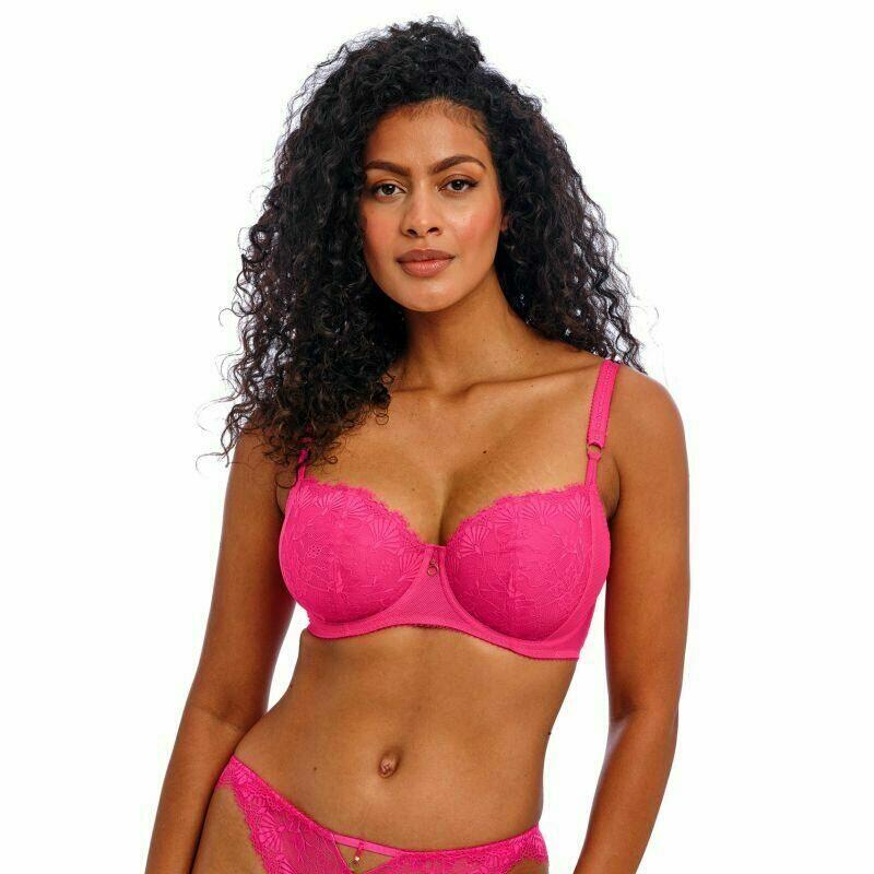 Sujetador balconette fucsia fascinate de freya
