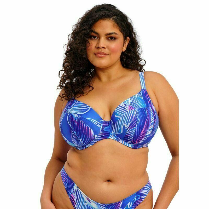 Top de bikini plunge maluku island elomi tallas grandes