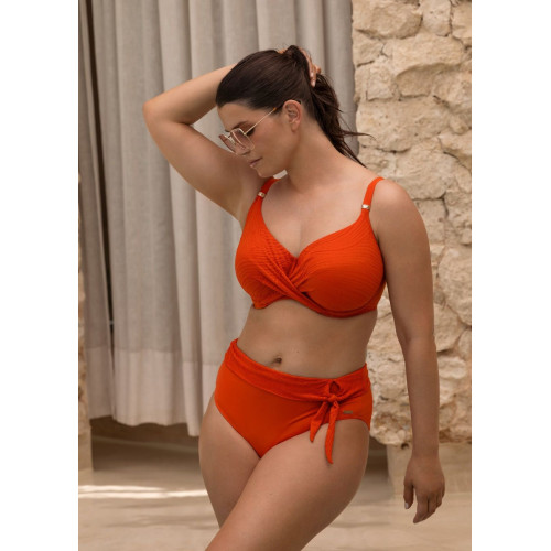 Top de bikini full cup wrap Ottawa de Fantasie talla 95J