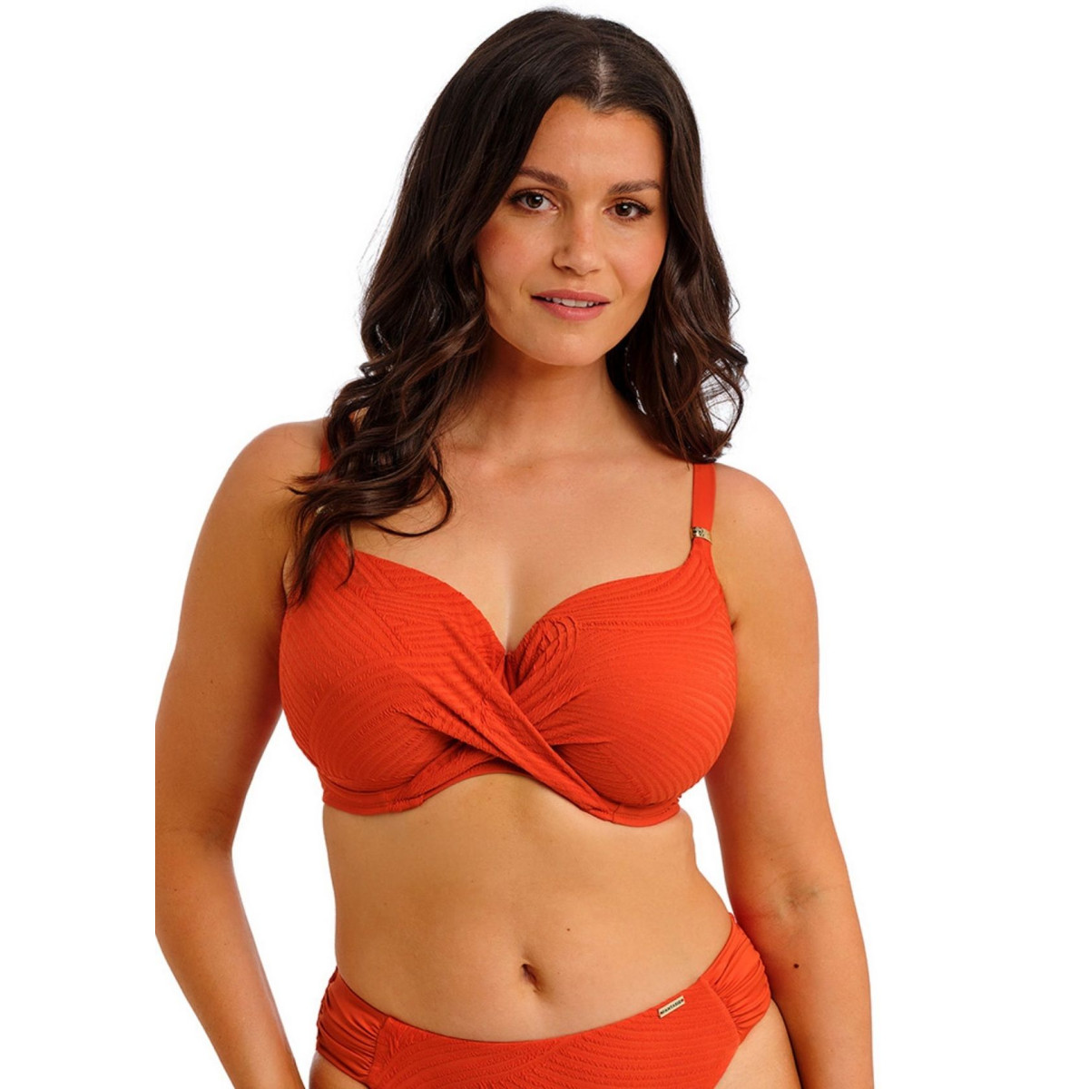 top de bikini naranja ottawa fantasie