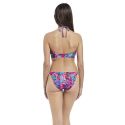 Top de bikini bandeau tropic Mamba de Freya conjunto espalda