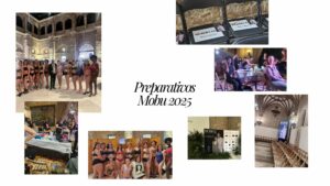 Preparativos desfile Mobu