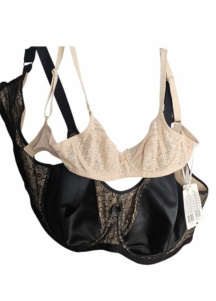 Sujetador talla 75D frente a sujetador talla 135D